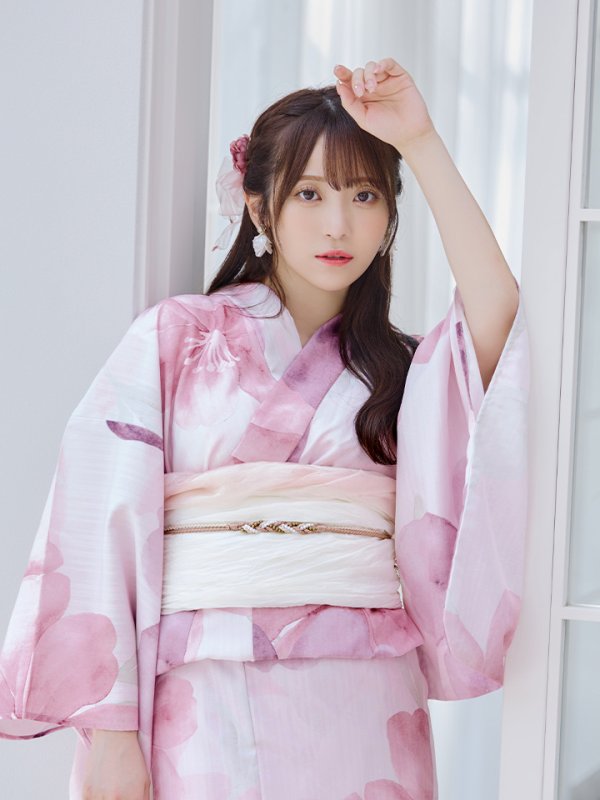 画像10: 【即日発送！】sweetチェリーブロッサム浴衣  【浴衣３点セット 浴衣/帯/下駄】[YMT] (10)