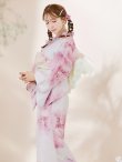 画像10: 【即日発送！】sweetチェリーブロッサム浴衣  【浴衣３点セット 浴衣/帯/下駄】OBI-siwa-200-kj-13-OW / HIMO-900-yn-8-P / HEKO-800-sb-4-P / YA-943-kj-BAKEDP /YA-935-wk-P / GETA-01-kj-7-P/  [YMT] (10)