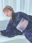 画像9: 【即日発送！】ネイビー夜空浴衣  【浴衣３点セット 浴衣/帯/下駄】[YMT] (9)