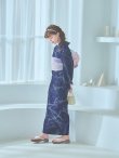 画像5: 【即日発送！】ネイビー夜空浴衣  【浴衣３点セット 浴衣/帯/下駄】[YMT] (5)