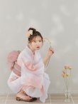 画像10: 【即日発送】ニュアンスピンクフラワー浴衣  【浴衣３点セット 浴衣/帯/下駄】[YMT] (10)