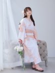 画像10: 【即日発送】ニュアンスピンクフラワー浴衣  【浴衣３点セット 浴衣/帯/下駄】OBI-siwa-200-kj-8-P / HIMO-903-kj-W / HEKO-800-sb-4-P / YA-74-kn-LP / YA-1081-kj-IV / GETA-01-kj-7-P [YMT] (10)