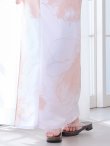画像19: 【即日発送】ニュアンスピンクフラワー浴衣  【浴衣３点セット 浴衣/帯/下駄】OBI-siwa-200-kj-8-P / HIMO-903-kj-W / HEKO-800-sb-4-P / YA-74-kn-LP / YA-1081-kj-IV / GETA-01-kj-7-P [YMT] (19)