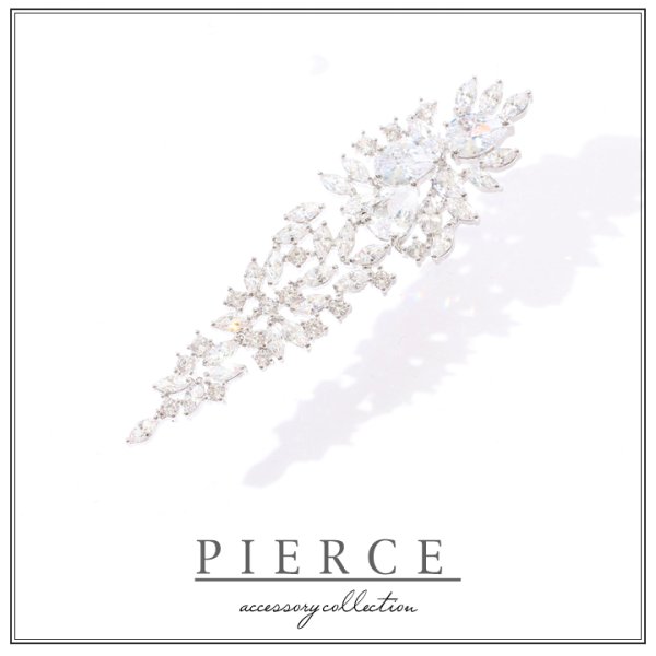 画像2: 【アクセサリー:ピアス】【Angel R】ストーン/シルバー/ピアス シルバー【OF02C-U】 (2)