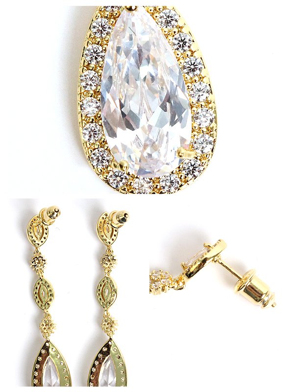 画像4: 【アクセサリー：ピアス】【Angel R/エンジェルアール】シェイクストーン/ ピアス[OF02] (4)