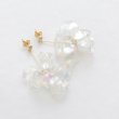 画像3: 【アクセサリー：ピアス】クリアフラワーモチーフピアス【Fサイズ/1カラー】[YMT] (3)