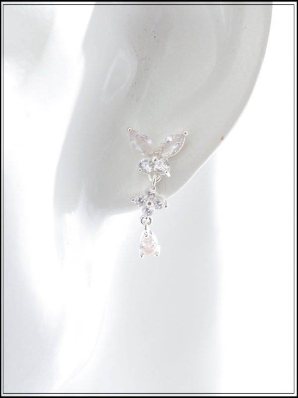 画像4: 【ピアス】バタフライストーンピアス【Fサイズ/1カラー】[OF02]  (4)