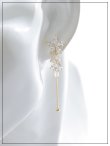画像6: 【ピアス】フラワードロップビジューロングピアス【Fサイズ/2カラー】[OF02] (6)