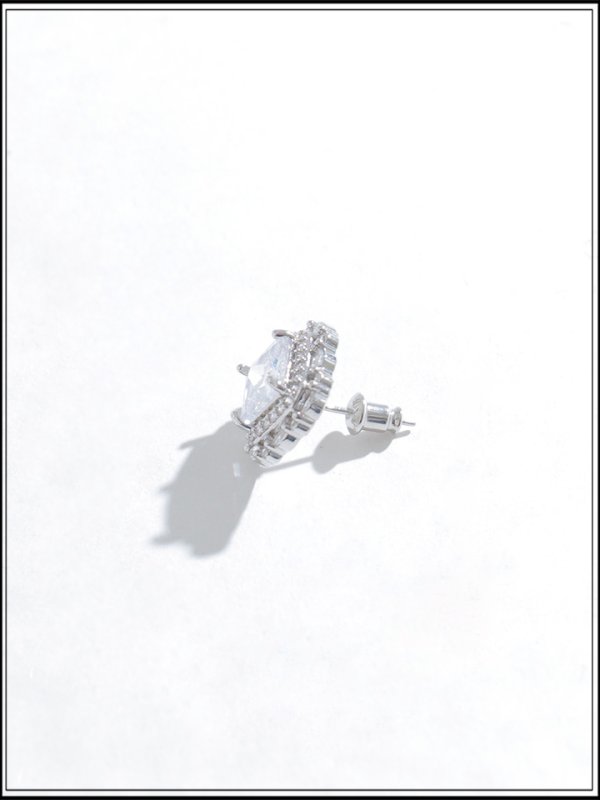 画像3: 【ピアス】スクエアストーンピアス【Fサイズ/1カラー】[OF02] (3)