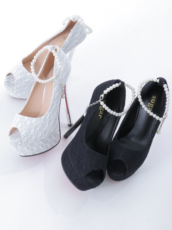 画像3: パールストラップサンダル【35-39サイズ/2カラー】【YN】[OF02] (3)