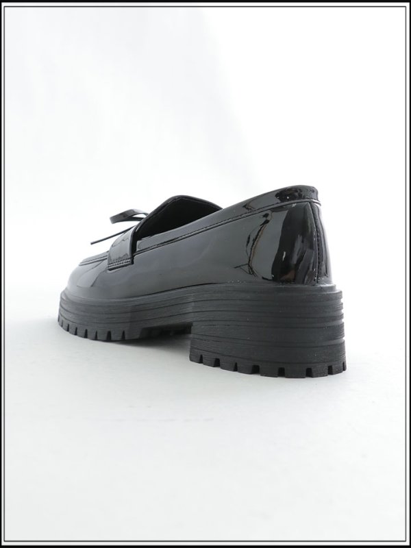 画像6: 【パンプス】エナメルリボンパンプス【35-39サイズ/1カラー】[OF02]  (6)