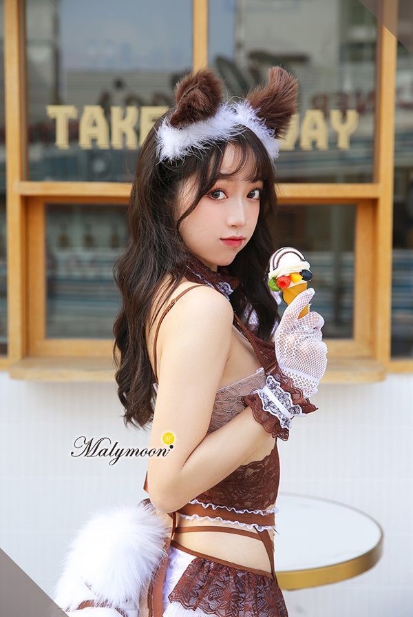 画像5: 【即日発送】きつねコスランジェリー《ハロウィンコスプレ9点セット》【Dreamy Doll/ドリーミードール】【フリーサイズ/2カラー】[HC02] (5)