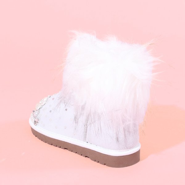 画像13: 【SAKURINAxjewels】桜井莉菜プロデュース★ビジュー＆ファームートンブーツ[HC02] (13)