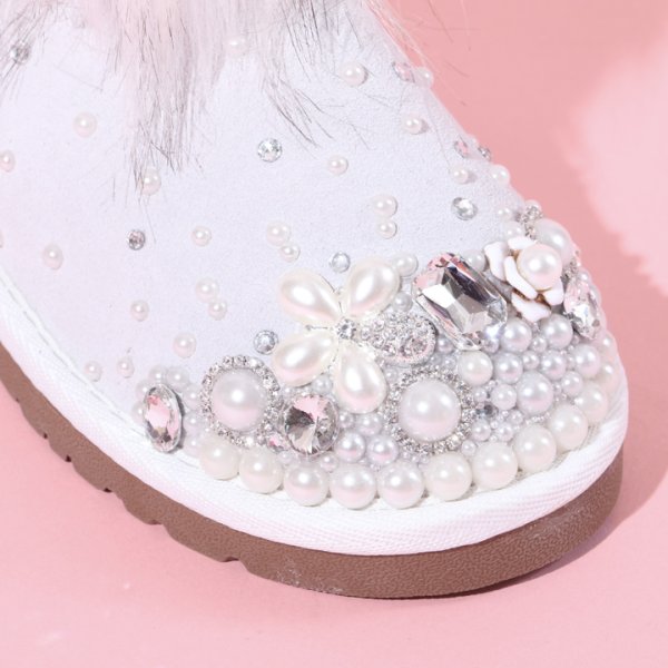 画像14: 【SAKURINAxjewels】桜井莉菜プロデュース★ビジュー＆ファームートンブーツ[HC02] (14)