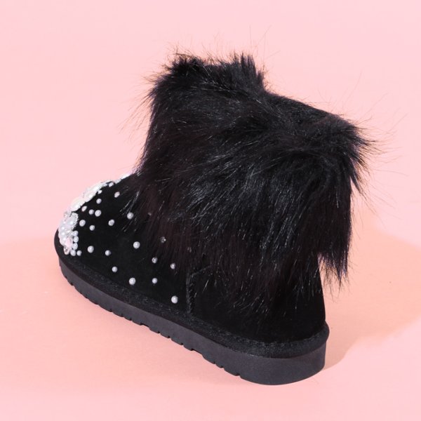 画像9: 【SAKURINAxjewels】桜井莉菜プロデュース★ビジュー＆ファームートンブーツ[HC02] (9)