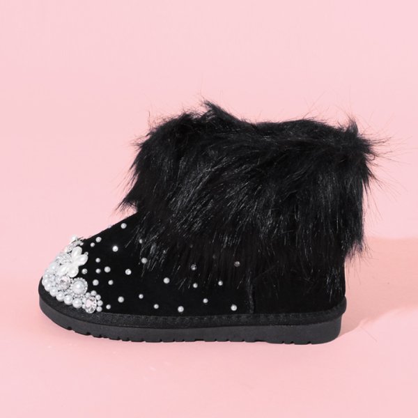 画像8: 【SAKURINAxjewels】桜井莉菜プロデュース★ビジュー＆ファームートンブーツ[HC02] (8)