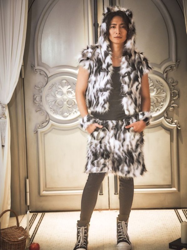 画像3: 【SALE!!】【即日発送】【ハロウィン】メンズウルフ【コスプレ5点セット】【コスプレ4点セット】【S-Mサイズ/1カラー】【Fサイズ/1カラー】[OF01] (3)