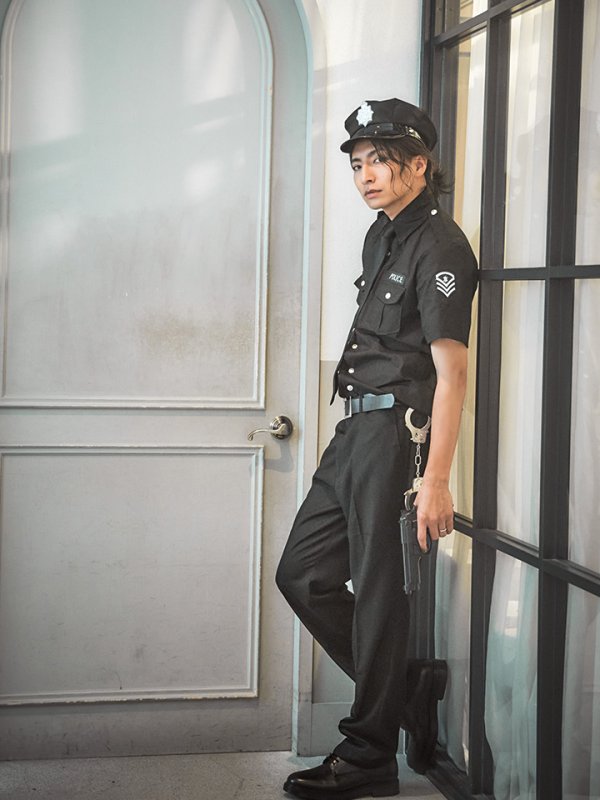 画像25: 【SALE!!】【即日発送】【ハロウィン】 ポリスコスプレ【コスプレ2点セット】【コスプレ5点セット】【XS-XLサイズ/1カラー】【M-XLサイズ/1カラー】[OF01-Bg/OF01-Bsv] (25)