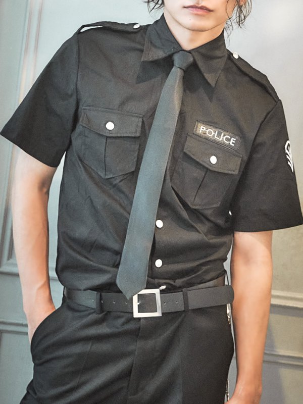 画像35: 【SALE!!】【即日発送】【ハロウィン】 ポリスコスプレ【コスプレ2点セット】【コスプレ5点セット】【XS-XLサイズ/1カラー】【M-XLサイズ/1カラー】[OF01-Bg/OF01-Bsv] (35)