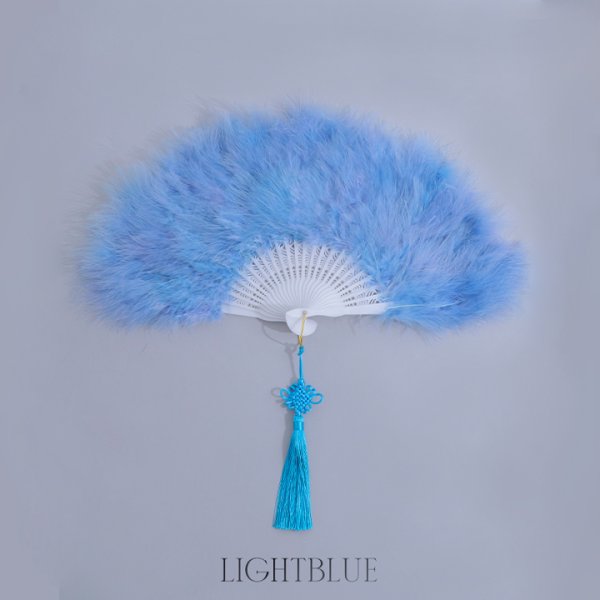 画像9: 【即日発送】【ハロウィン小物】ファー扇子【sugarnine】【Fサイズ/2カラー】[HC02] (9)