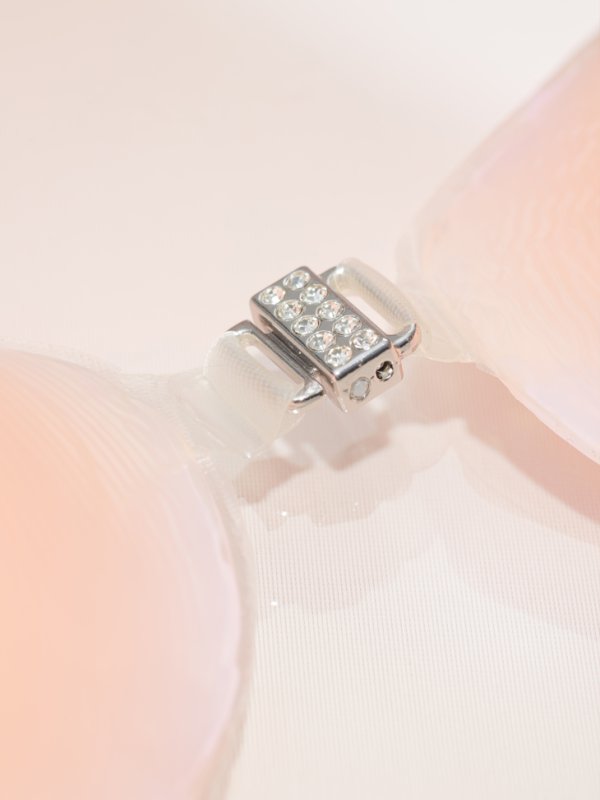 画像3: 【ROBE de FLEURS/ローブドフルール】【3サイズ/ 1カラー】シリコンブラ/ ヌードブラ[OF08-U] (3)