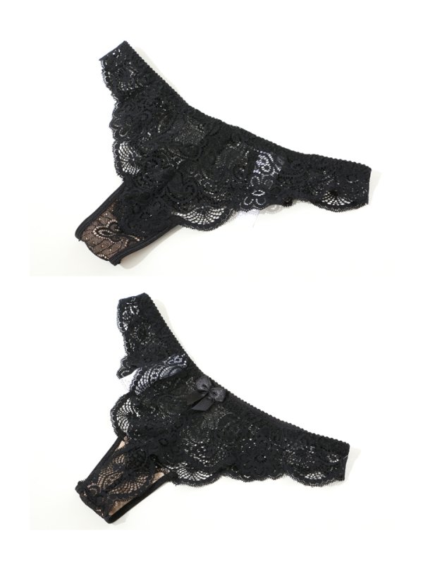 画像15: 【ランジェリー/下着】ワイヤー入り レース ロングブラジャー (15)