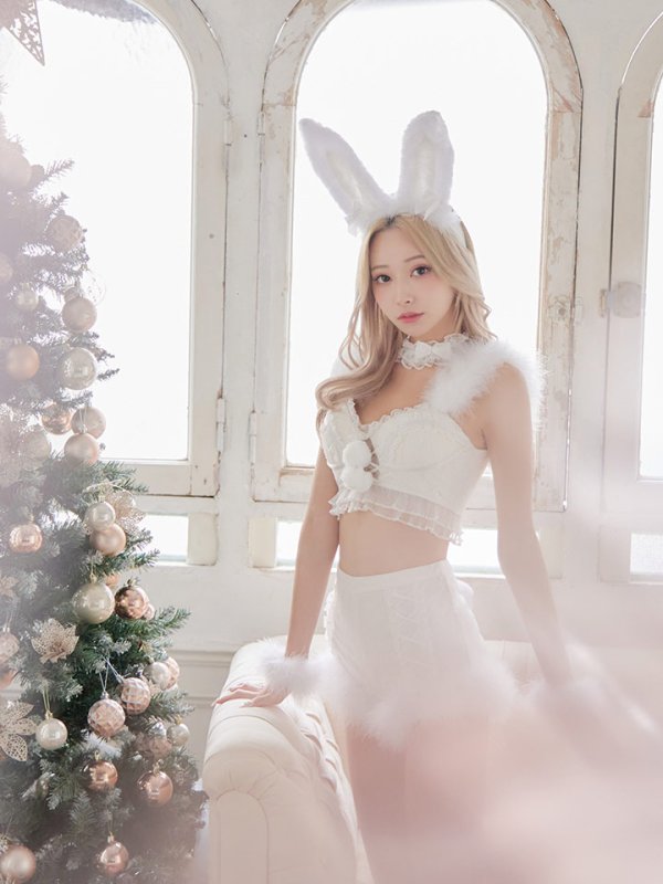 画像11: 【ノベルティ対象】即日発送!セットアップバニーサンタ【sugar nine サンタコス 8点セット】【S-Lサイズ/2カラー】[YMT] (11)