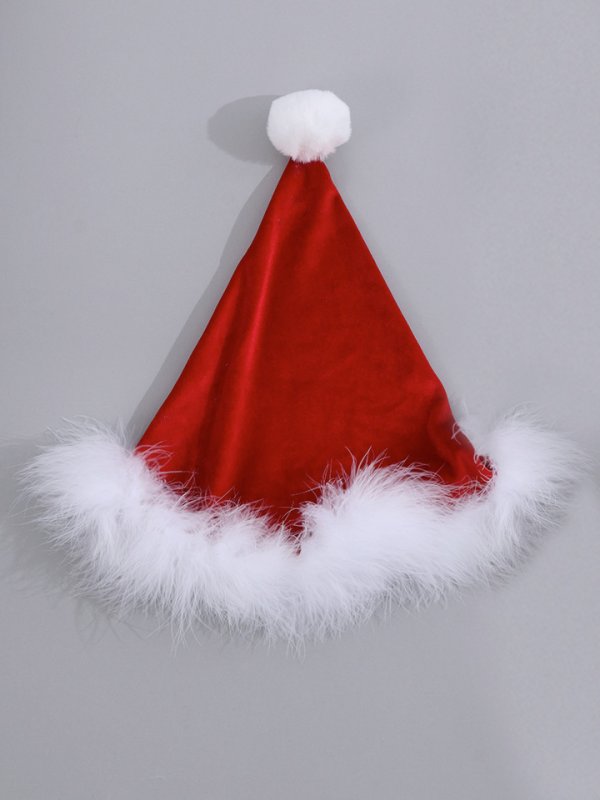画像2: 【11月上旬発送予定】ベロアサンタ帽子【sugar nine サンタコス】【1カラー】[YMT] (2)