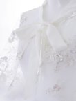 画像12: 花柄刺繍スパンコールシースルーファーポンチョ【sugar nine サンタコス】【3カラー】[YMT] (12)