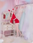 画像10: 【即日発送！】【サンタコス 4点セット】【S-Lサイズ/3カラー】セットアップバニーサンタコスプレ[OF04] (10)
