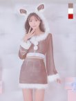 画像37: 【即日発送！】【サンタコス 4点セット】【S-Lサイズ/3カラー】セットアップバニーサンタコスプレ[OF04] (37)