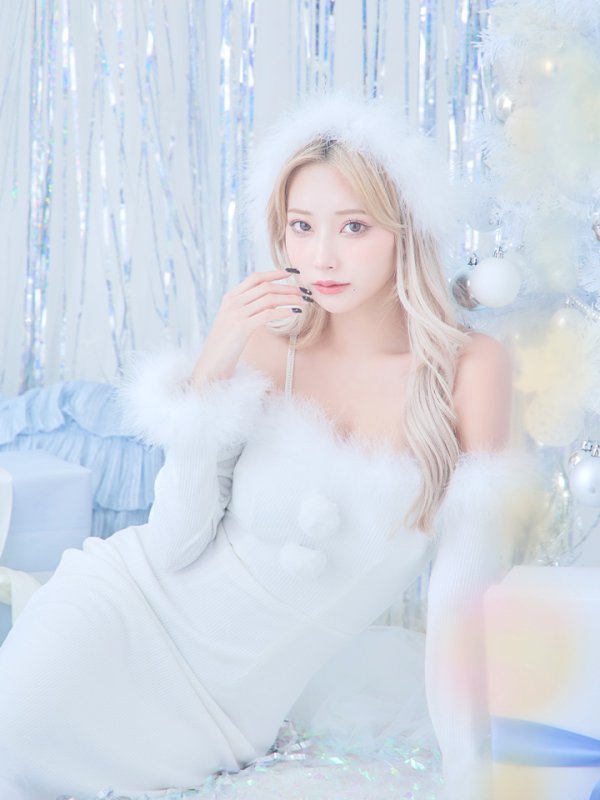 画像21: 【サンタセール！】【サンタコス 3点セット】【S-Lサイズ/2カラー】ロングスカートサンタコスプレ[YMT] (21)