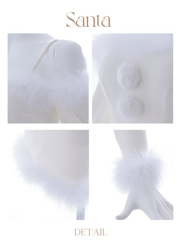 画像33: 【サンタセール！】【サンタコス 3点セット】【S-Lサイズ/2カラー】ロングスカートサンタコスプレ[YMT] (33)