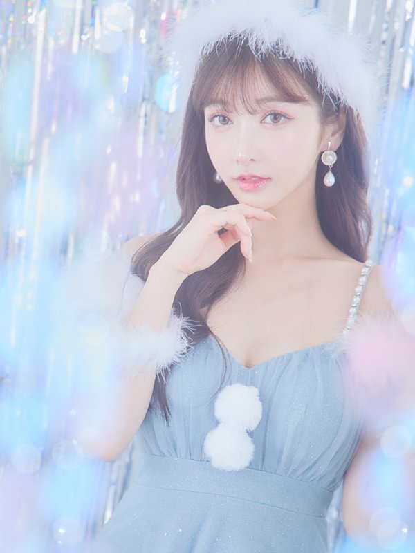 画像35: 【ノベルティ対象】【即日発送！】【S-Lサイズ/3カラー】フレアチュールサンタコスプレ[YMT] (35)