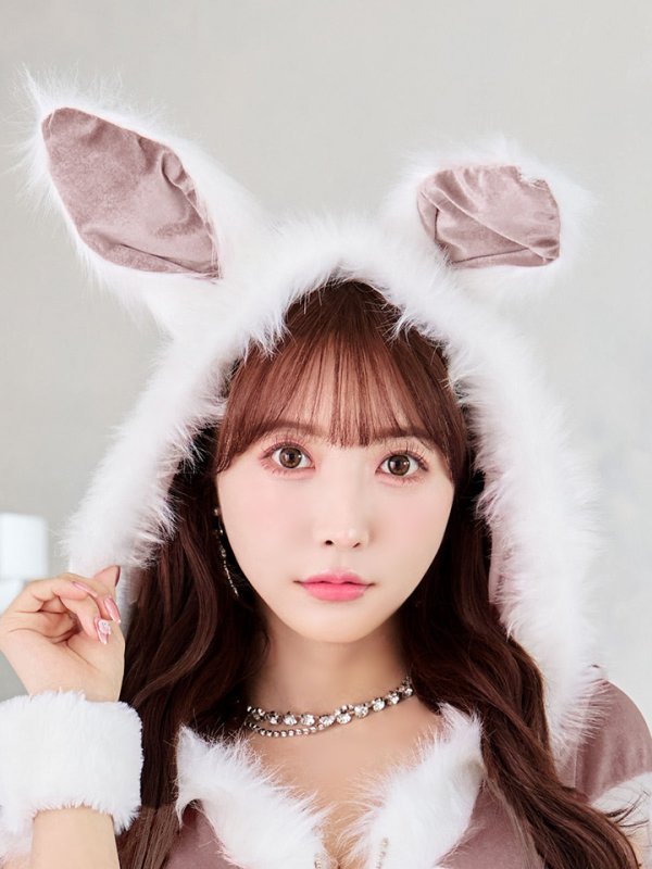 画像12: 【即日発送】【サンタコス 5点セット】【XS-XLサイズ/4カラー】セットアップバニーフレアサンタ[YMT] (12)