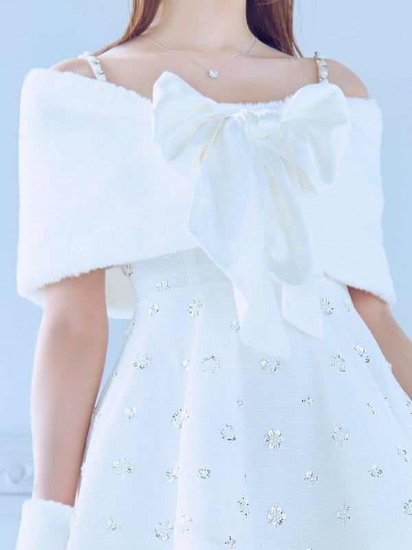 画像9: 【即日発送！】【サンタコス 5点セット】【XS-XLサイズ/3カラー】ケープ付きフレアサンタコスプレ[OF04] (9)