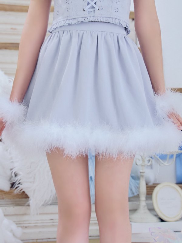 画像16: 【ノベルティ対象】【即日発送！】【サンタコス 5点セット】【S-Lサイズ/1カラー】セットアップリボンサンタコスプレ[YMT] (16)