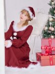 画像12: 【サンタSALE!!】【即日発送】【サンタコス 4点セット】【S-Lサイズ/2カラー】バックリボンフレアワンピースサンタコスプレ[OF01] (12)