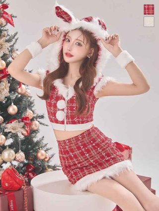 サンタコスプレ バニーガール/ウサギ サンタコスプレ 通販 - ドレスショップ Jewels