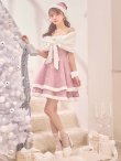 画像10: 【即日発送！】【サンタコス 5点セット】【XS-XLサイズ/4カラー】ケープ付きフレアサンタコスプレ[OF04] (10)