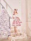 画像12: 【即日発送！】【サンタコス 5点セット】【XS-XLサイズ/4カラー】ケープ付きフレアサンタコスプレ[OF04] (12)