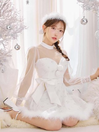 白・ホワイト サンタコスプレ 通販 - ドレスショップ Jewels（ジュエルズ）