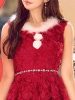 画像27: 【サンタSALE!!】【即日発送！】【サンタコス 4点セット】【S-Mサイズ/2カラー】立体ローズショートインスカートサンタコスプレ[OF04] (27)