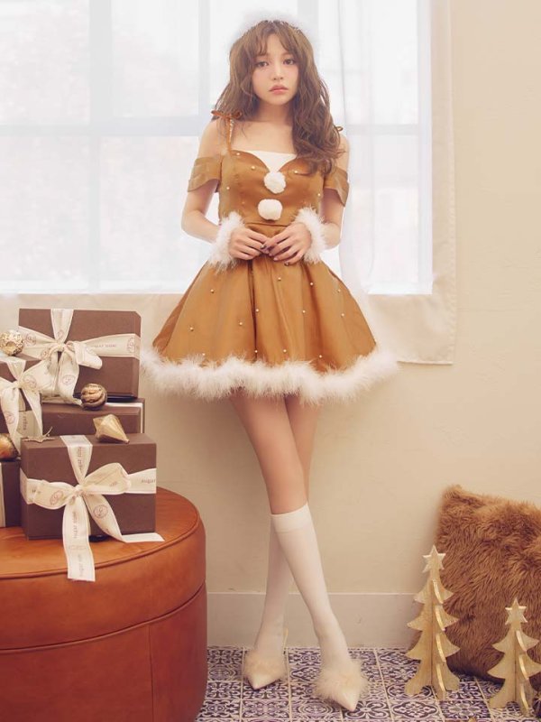 モデル:吉木千沙都 身長:158cm　着用サイズ:Sサイズ