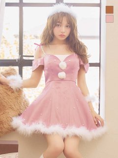 オーガンジーオフショルサンタ