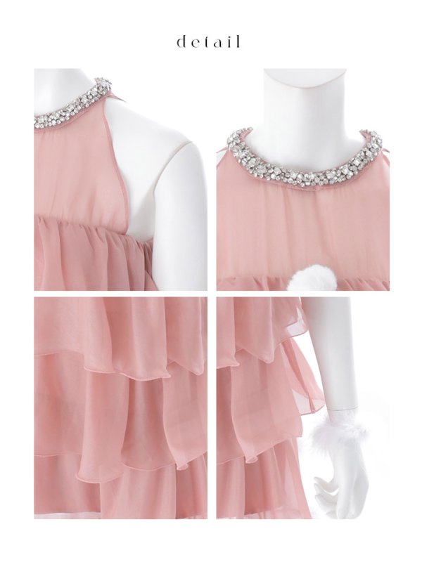 画像30: 【即日発送】【サンタ】アメスリフリルホルターネックサンタコスプレ【コスプレ4点セット】【XS-Lサイズ/2カラー】[OF04] (30)