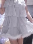 ブルー　モデル：明日花キララ　身長：162cm　着用サイズ：Sサイズ