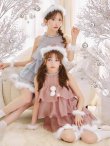 画像28: 【即日発送】【サンタ】アメスリフリルホルターネックサンタコスプレ【コスプレ4点セット】【XS-Lサイズ/2カラー】[OF04] (28)