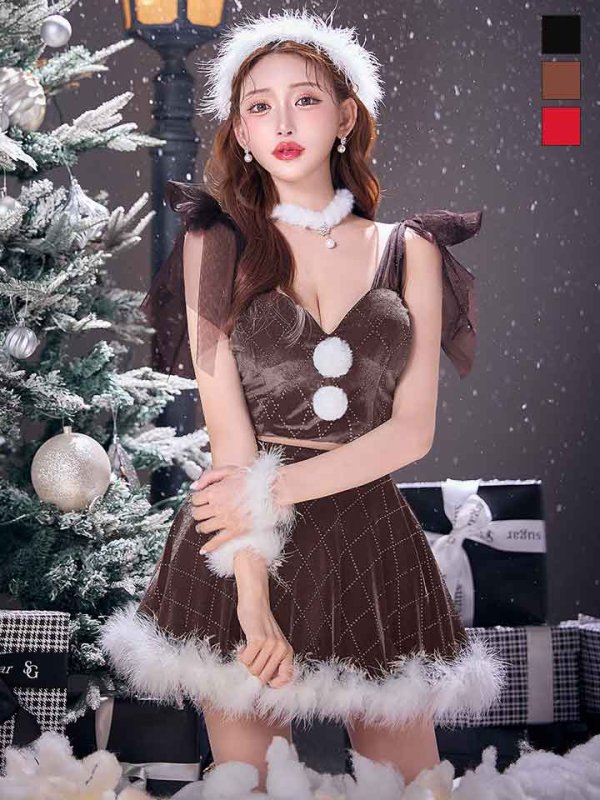 モデル:明日花キララ  身長:162cm 着用サイズ:Sサイズ