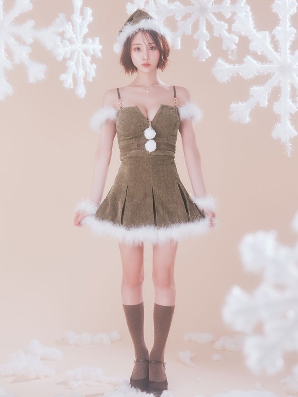 モデル:天海りこ(SS-186-YN-dzw)　着用サイズ:Sサイズ